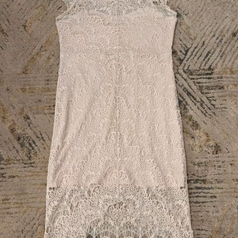 Free People, Ivory colored, boho dress